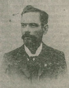 O farmacêutico César Vieira de Andrade, um dos Fundadores do pioneiro Centro Espírita Conquistense, em 1906.