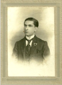 Zoroastro Pinto em 10 de outubro de 1919.